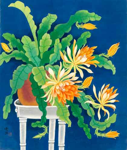 Kuo Hsueh-Hu  郭雪胡  -  glue, color, paper  -  76.5 x 64.5 cm