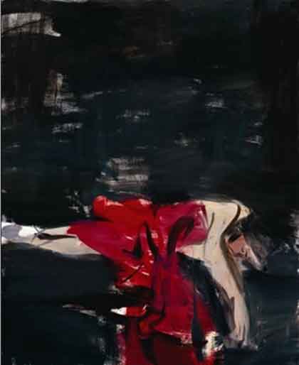 Pei Yongmei  裴咏梅  -  Untitled N°.3  -  Oil on canvas  200 x 160 cm  -  2011